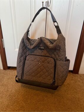 Maevn Readygo Hobo bag/backpack heather grey